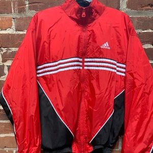 80's Vintage Adidas Track Jacket w/ Cotton Lining